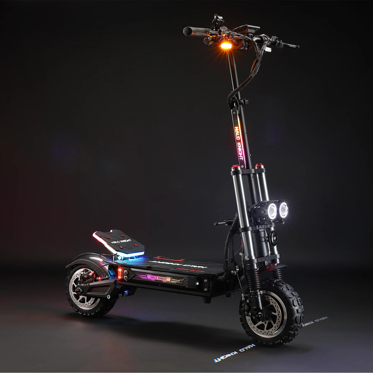 HALO KNIGHT T107Pro Adult Electric Scooter Dual Motor 60V 6000W 38.4Ah 95KM/H Professional E Scooter Off Road Powerful E-scooter