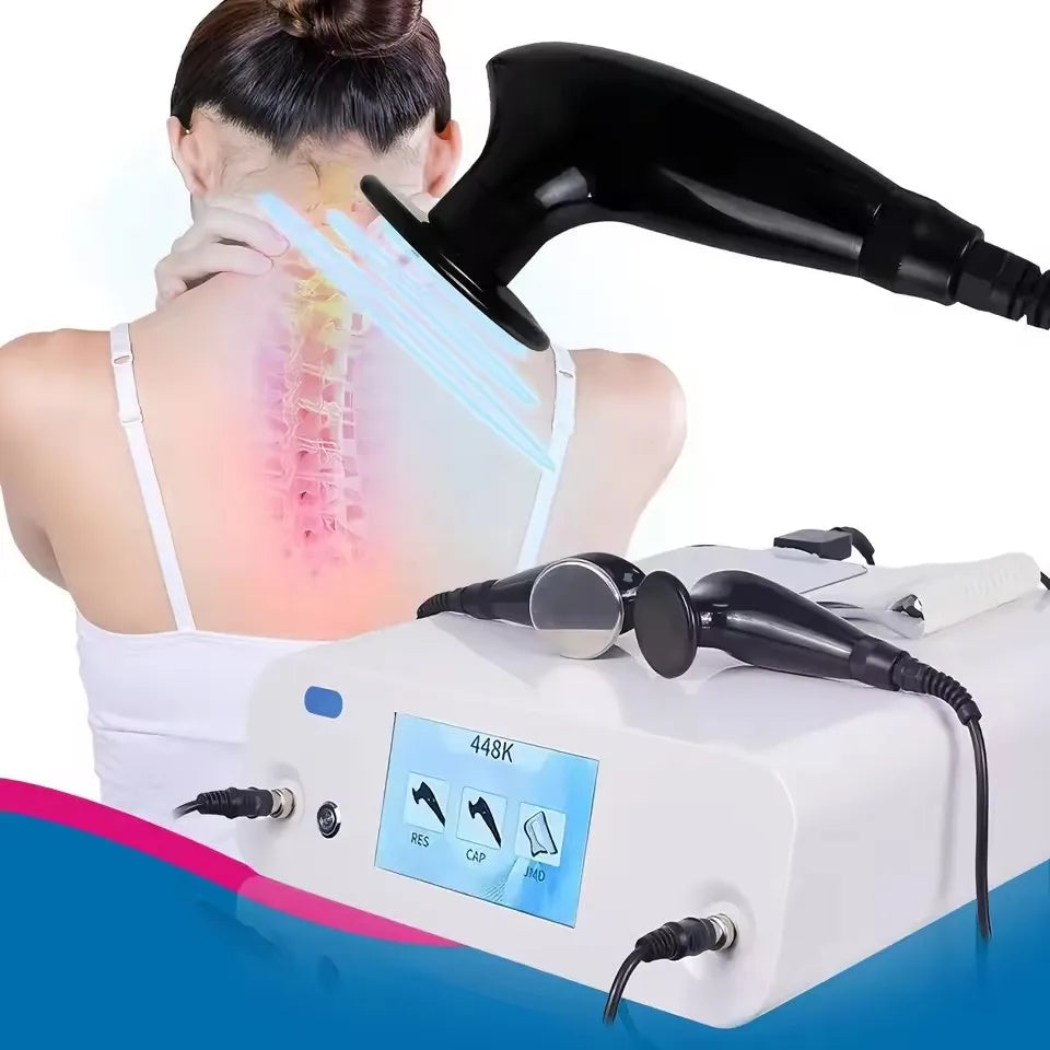 INDIBA Therapy 448K CET RET Monopole Radio Frequency Beauty Machine Tecar Thermal Penetration Technology Lifts Firming Skin Tool