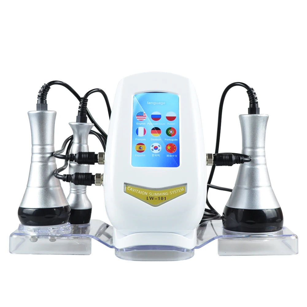 3 In 1 40K Cavitation Machine for Body Massage and Beauty Care
