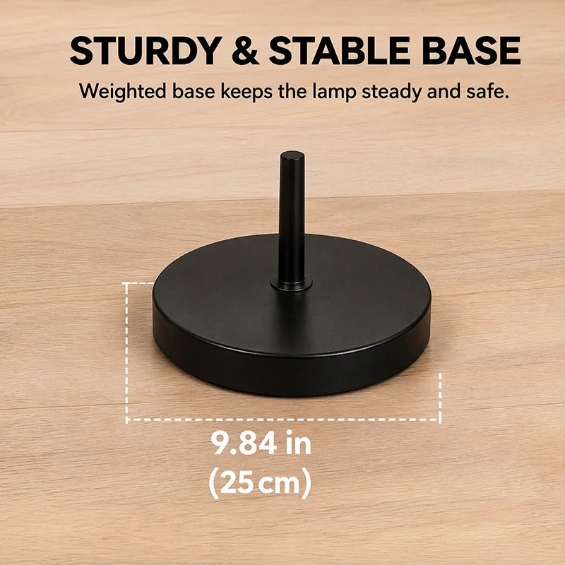 Modern LED Floor Lamp with 3 Color Modes 8 Brightness Levels and USB