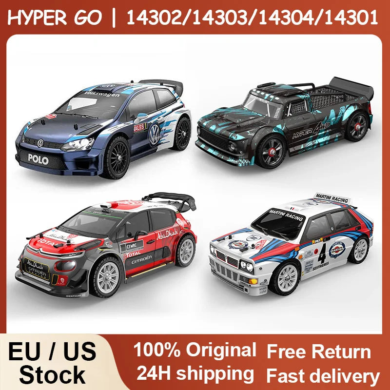 MJX Hyper Go 14304 RC Drift Car With Gyroscope High Speed Volkswagen Toy