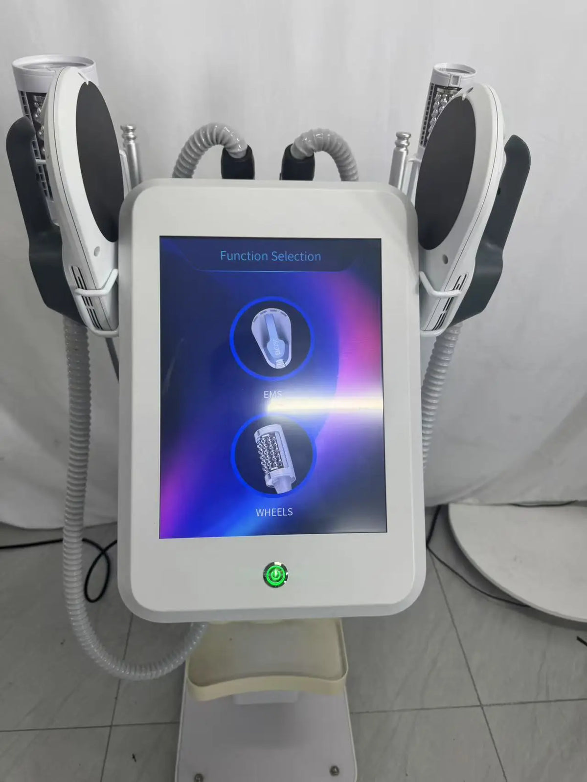 MYOslim EMS Body Sculpt Machine Roller Massage Fat Burner Muscle Stimulation EMS Electromagnetic Device for Body Care And SPA