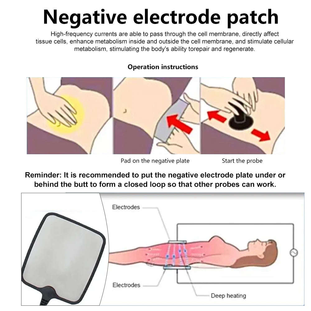 Tecar 448KHz Body Slimming Skin Tightening Massage Device