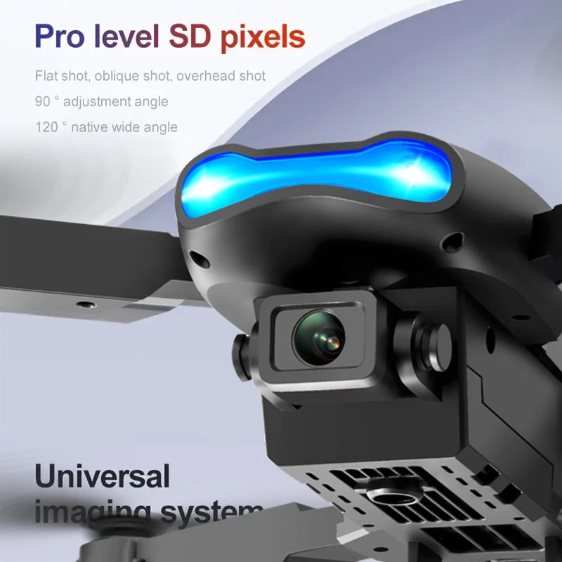 Foldable FPV Drone with Dual Camera, Optical Flow Hover for Beginners