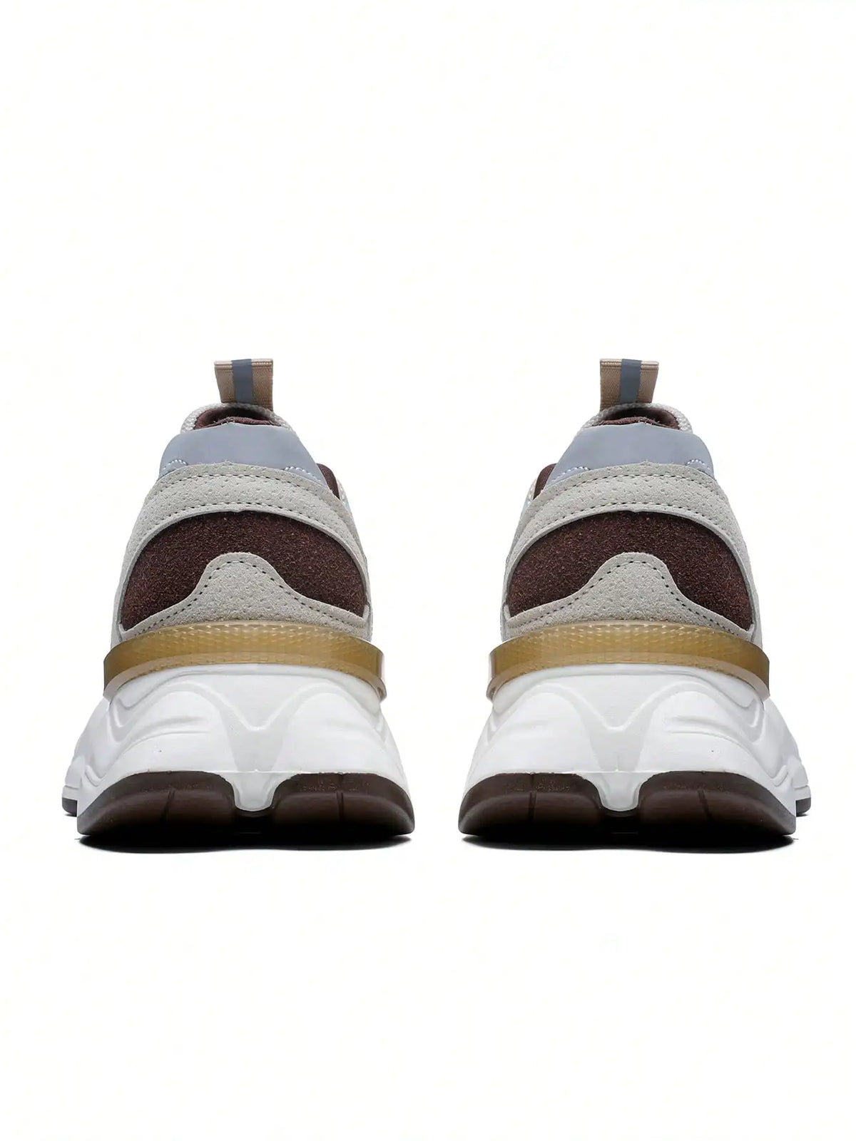 Women's Casual Sports Shoes, Stylish And Versatile Chunky Sneakers,Outdoor Travel Hiking Sports Shoes, Brown Urban Road Running Shoes