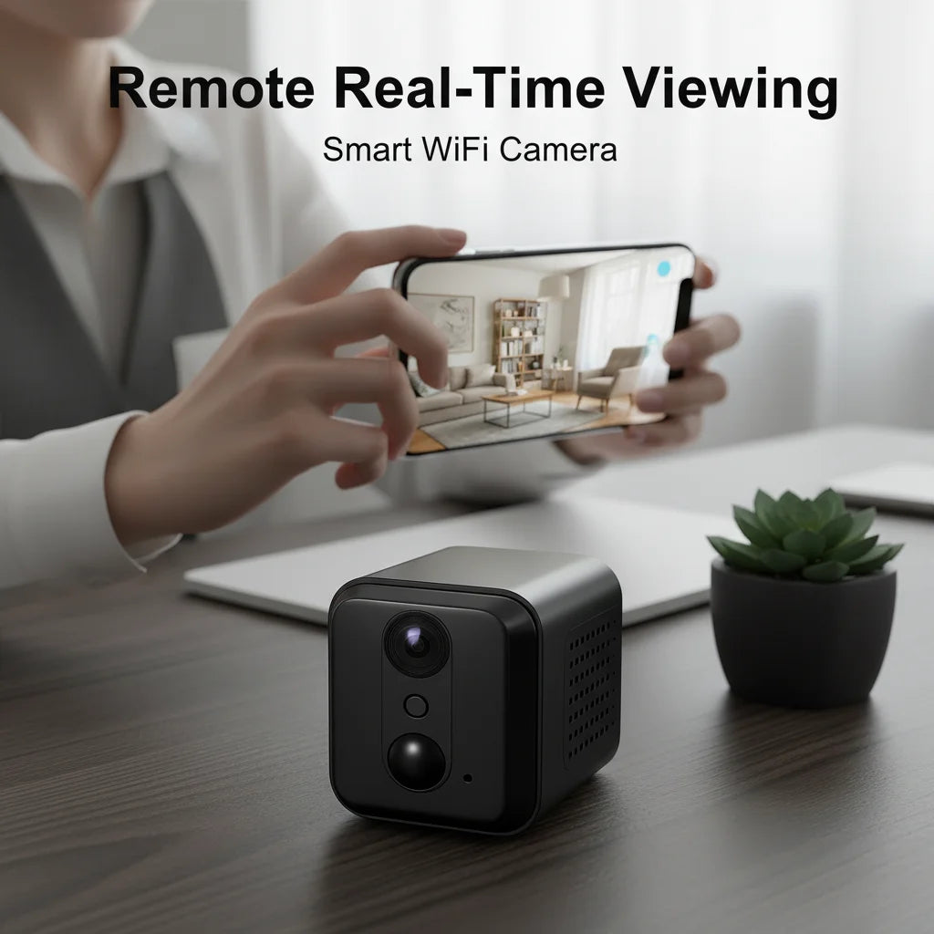 1080P Full HD Mini WiFi Security Camera With Night Vision Motion Detection