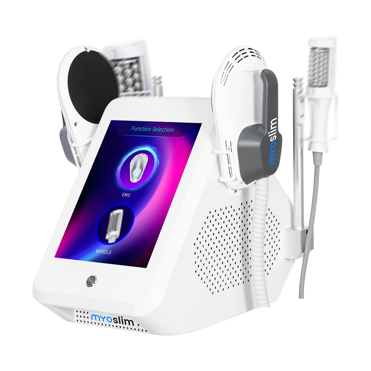 MYOslim EMS Body Sculpt Machine Roller Massage Fat Burner Muscle Stimulation EMS Electromagnetic Device for Body Care And SPA
