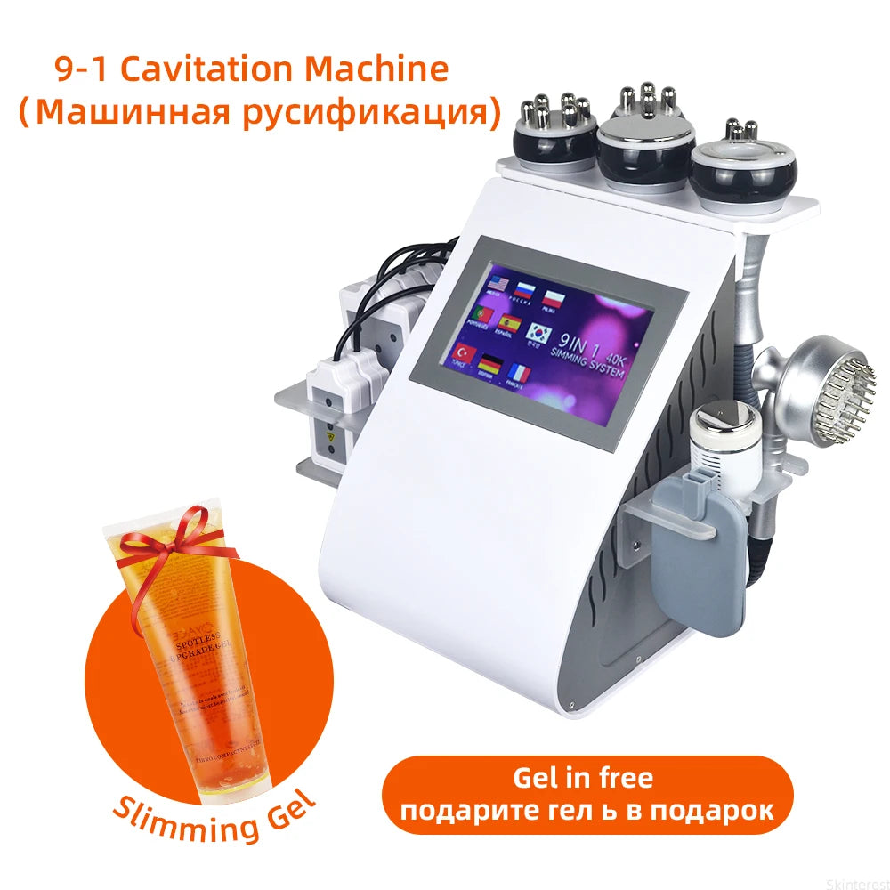 9-in-1 40k Home Beauty Device, Full Body Slimming Beauty Device