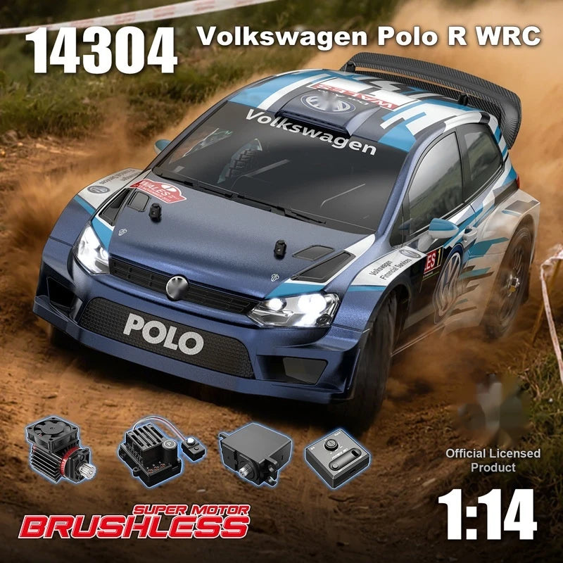 MJX Hyper Go 14304 1/14 Scale 4WD Brushless RC Drift Rally Car