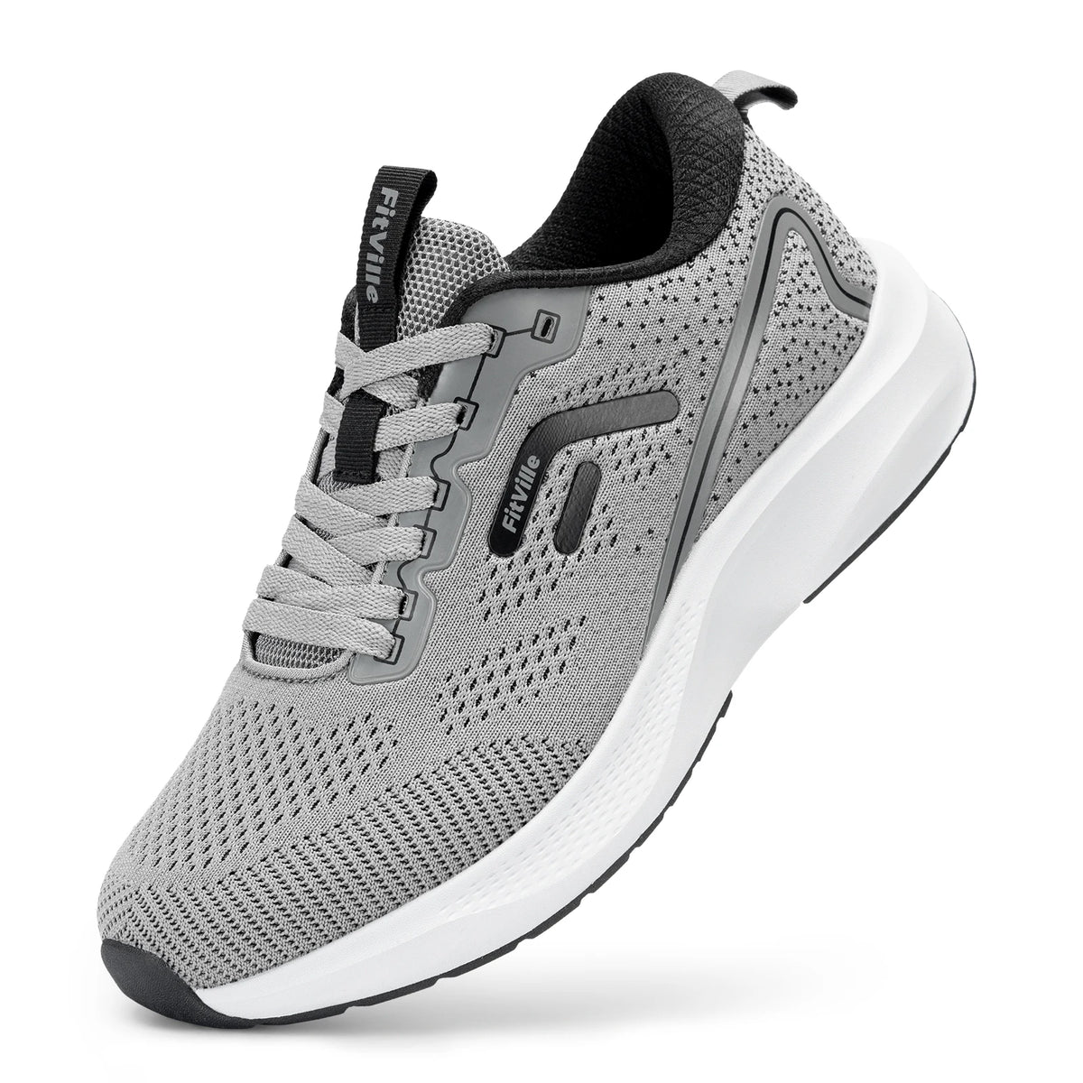 Mens Wide Running Sneakers for Swollen Feet Breathable Lightweight Shoes