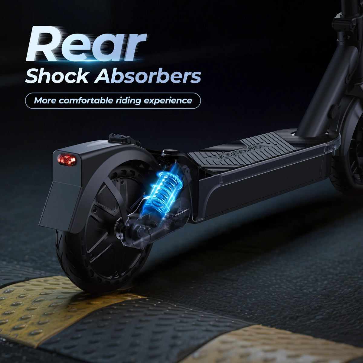 Foldable Electric Scooter High Speed E- Scooter 8.5" Tire Double Suspension 500W 30KM Long Range Fast Charging Adult Scooter