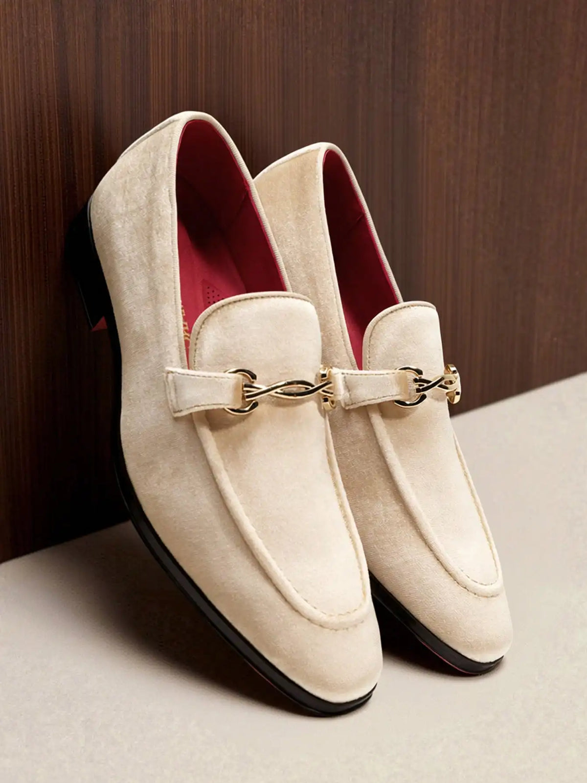 Mens Patent Leather Slip On Loafers for Weddings and Formal Events
