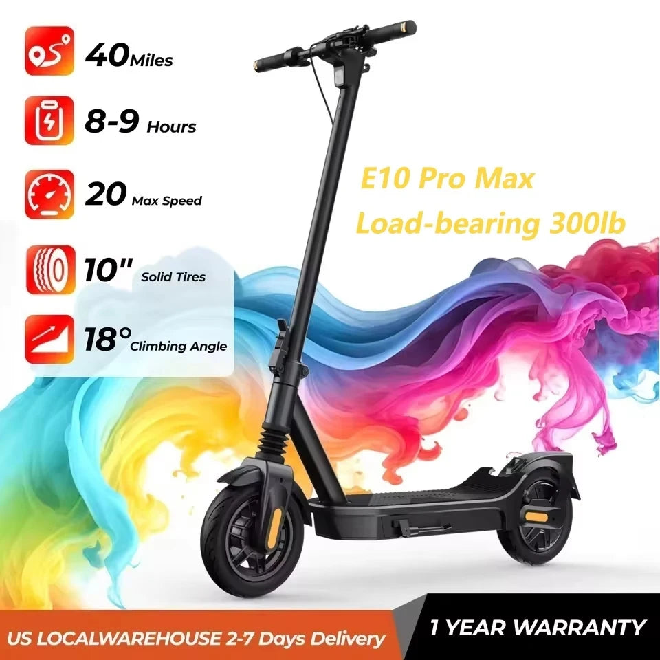 Foldable Electric Scooter High Speed E- Scooter 8.5" Tire Double Suspension 500W 30KM Long Range Fast Charging Adult Scooter