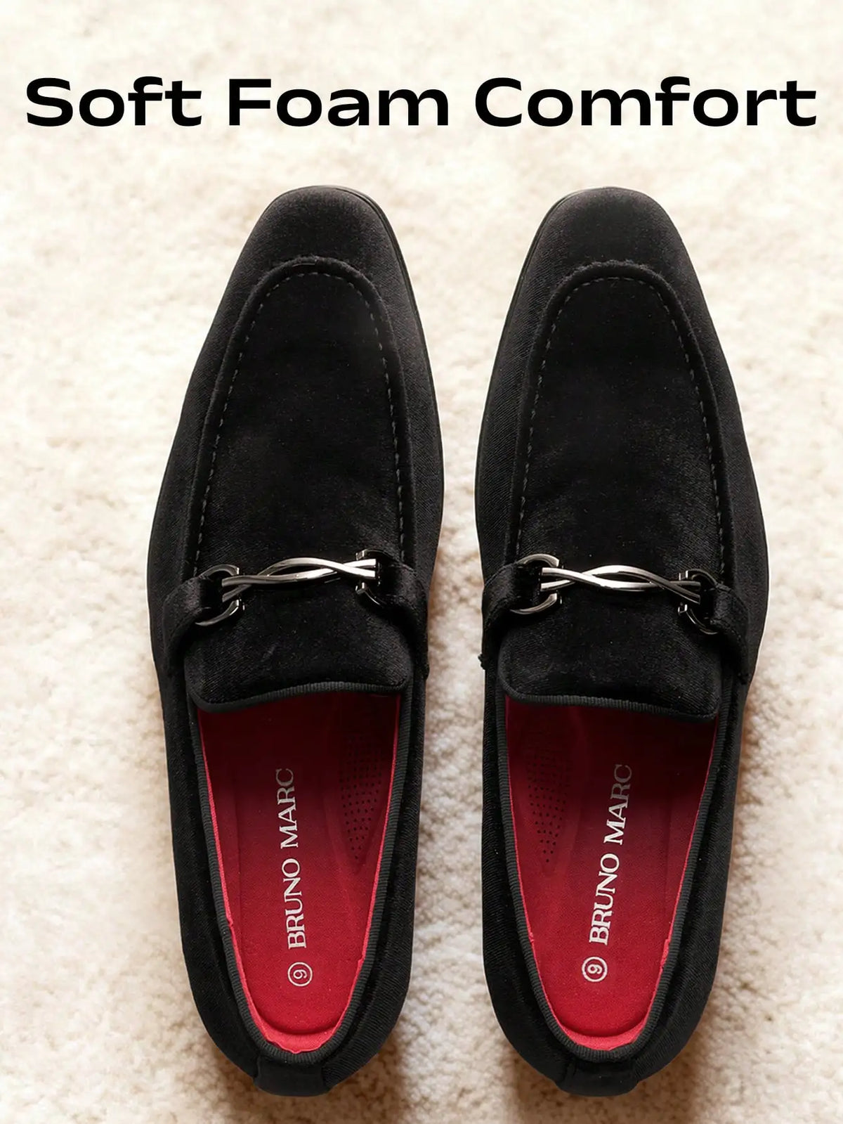 Mens Patent Leather Slip On Loafers for Weddings and Formal Events