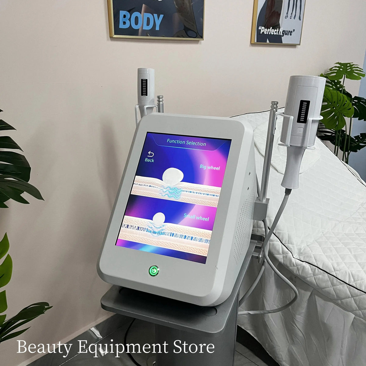 MYOslim EMS Body Sculpt Machine Roller Massage Fat Burner Muscle Stimulation EMS Electromagnetic Device for Body Care And SPA