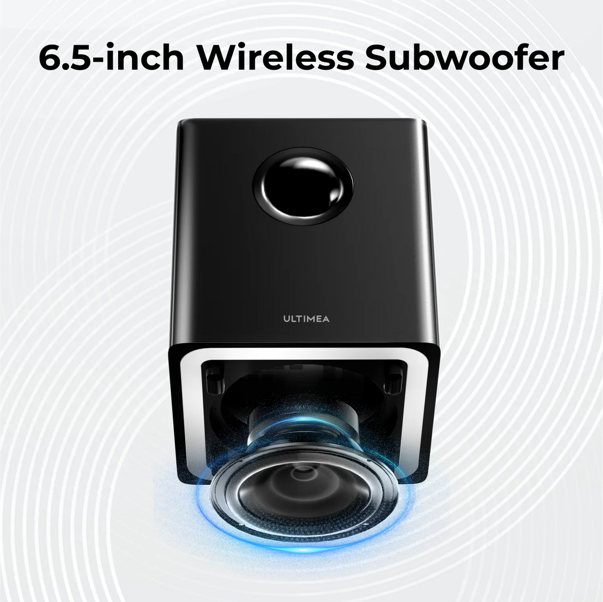 ULTIMEA 410W 7.1 Channel Soundbar with Wireless Subwoofer and Surround Speakers