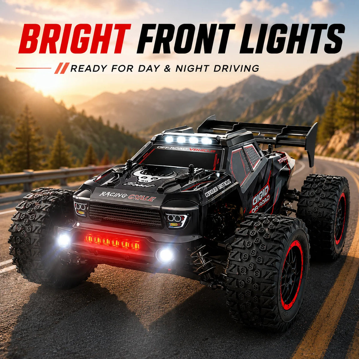 ZNLYRION SG316MAX PRO High Speed Brushless RC Truck with Metal Gears