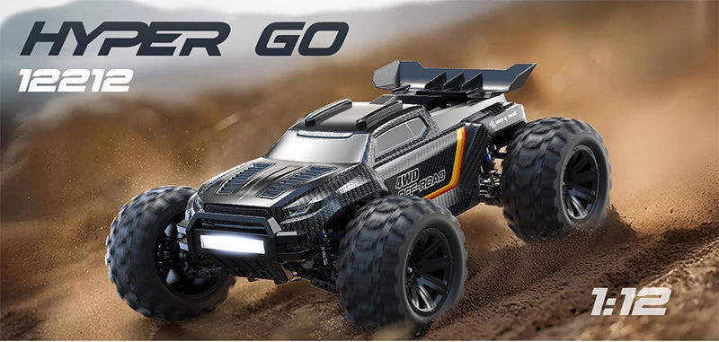 MJX Hyper Go 12212 1 12 Scale 4WD Brushless RC Monster Truck