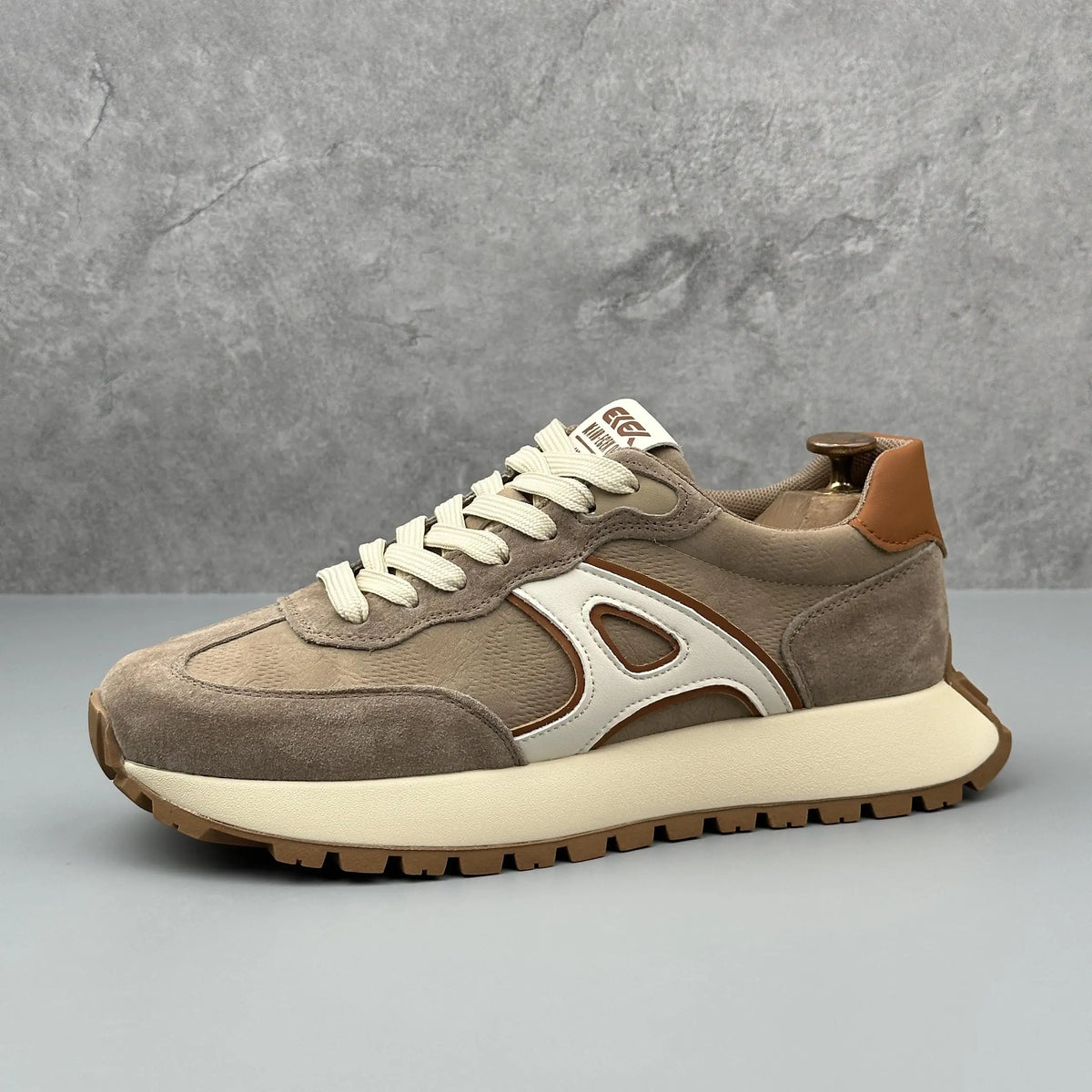 Mens Golf Shoes Lace Up Comfortable Durable Athletic Sneakers