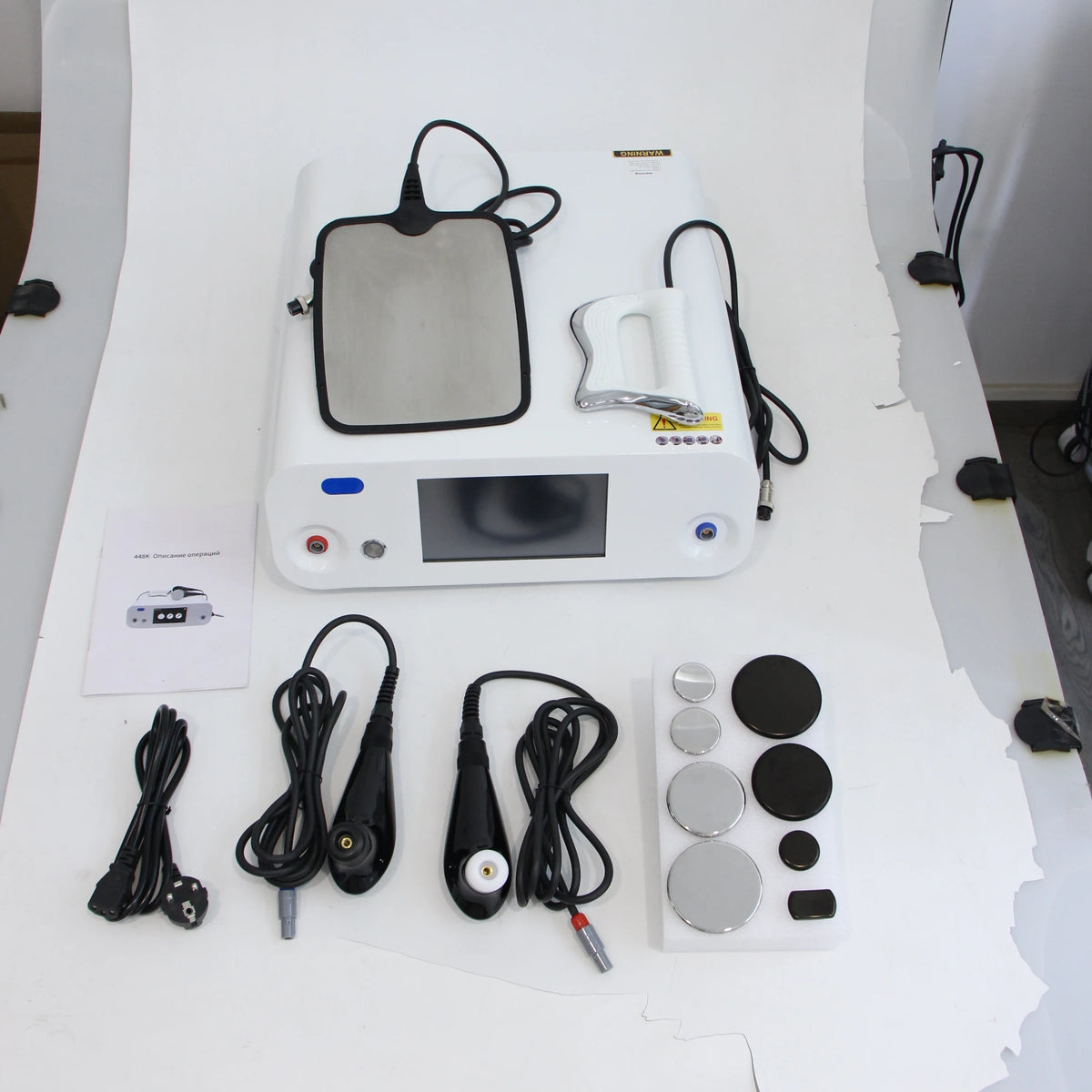 INDIBA Therapy 448K CET RET Monopole Radio Frequency Beauty Machine Tecar Thermal Penetration Technology Lifts Firming Skin Tool