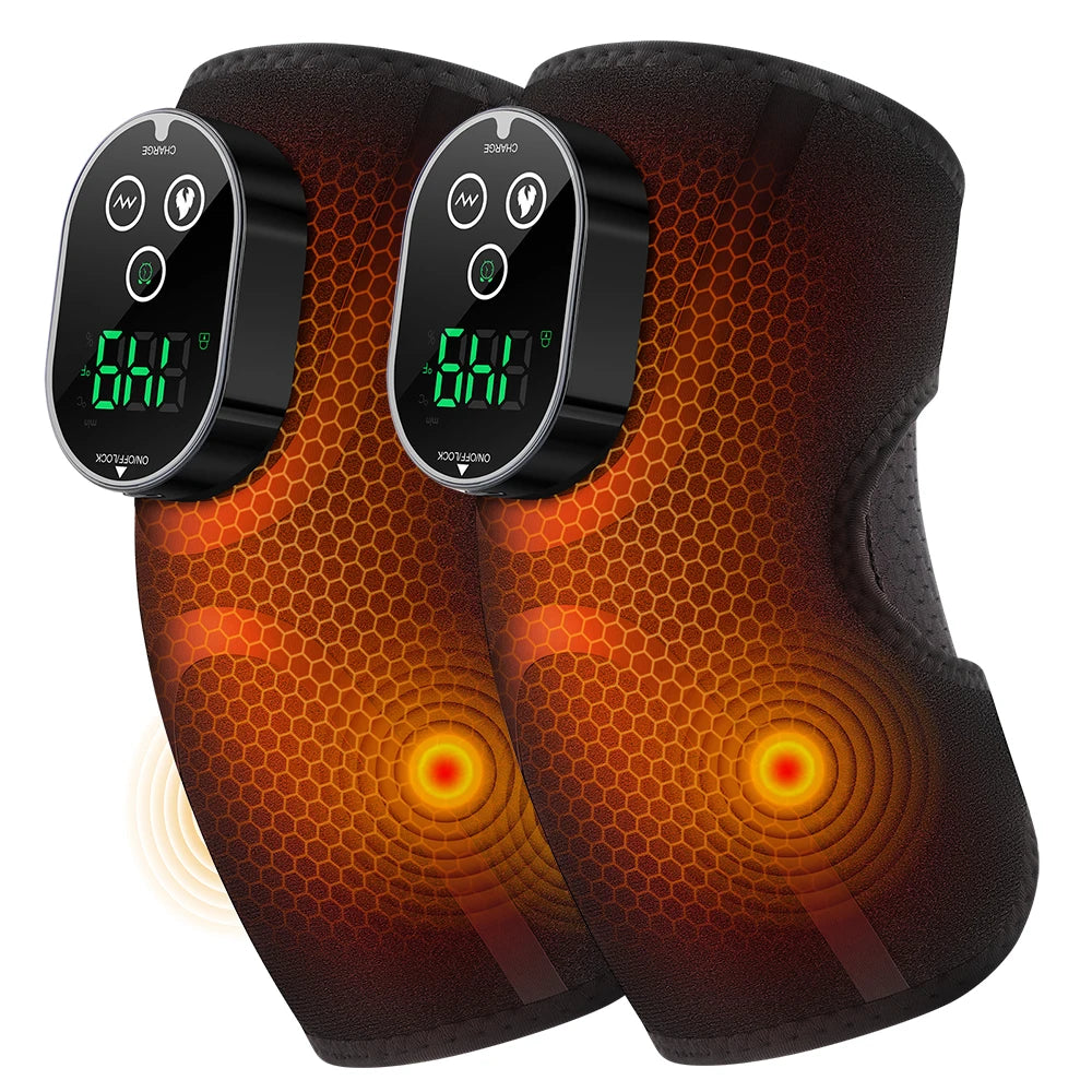 Cordless Heated Vibration Elbow Wrap Support Adjustable Arm Massager Warmer for Elbow Relaxation Muscle Comfort Daily Use Home Office Fitness