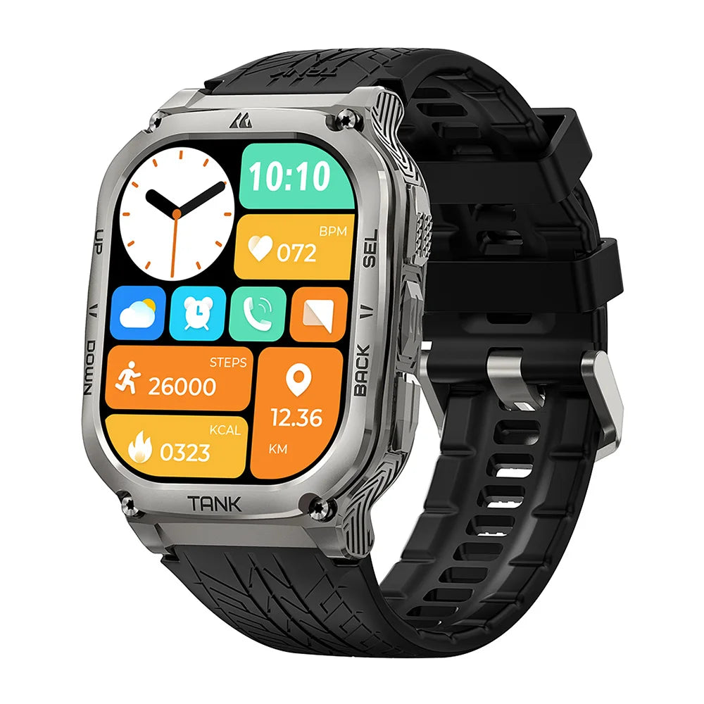 KOSPET Tank M3 AMOLED Smartwatch With Fitness Tracking And Bluetooth AOD
