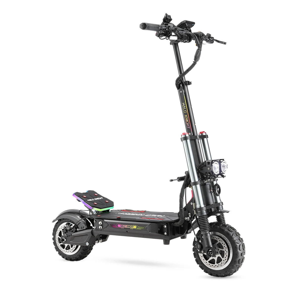HALO KNIGHT T107Pro Adult Electric Scooter Dual Motor 60V 6000W 38.4Ah 95KM/H Professional E Scooter Off Road Powerful E-scooter