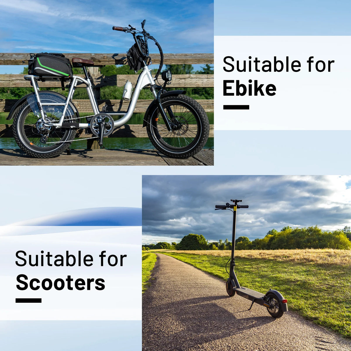 48v Battery, 8Ah/ 10Ah/ 14Ah/ 20Ah Ebike Battery for 200-2000W Electric Bike Bicycle, Scooter and Other Motor