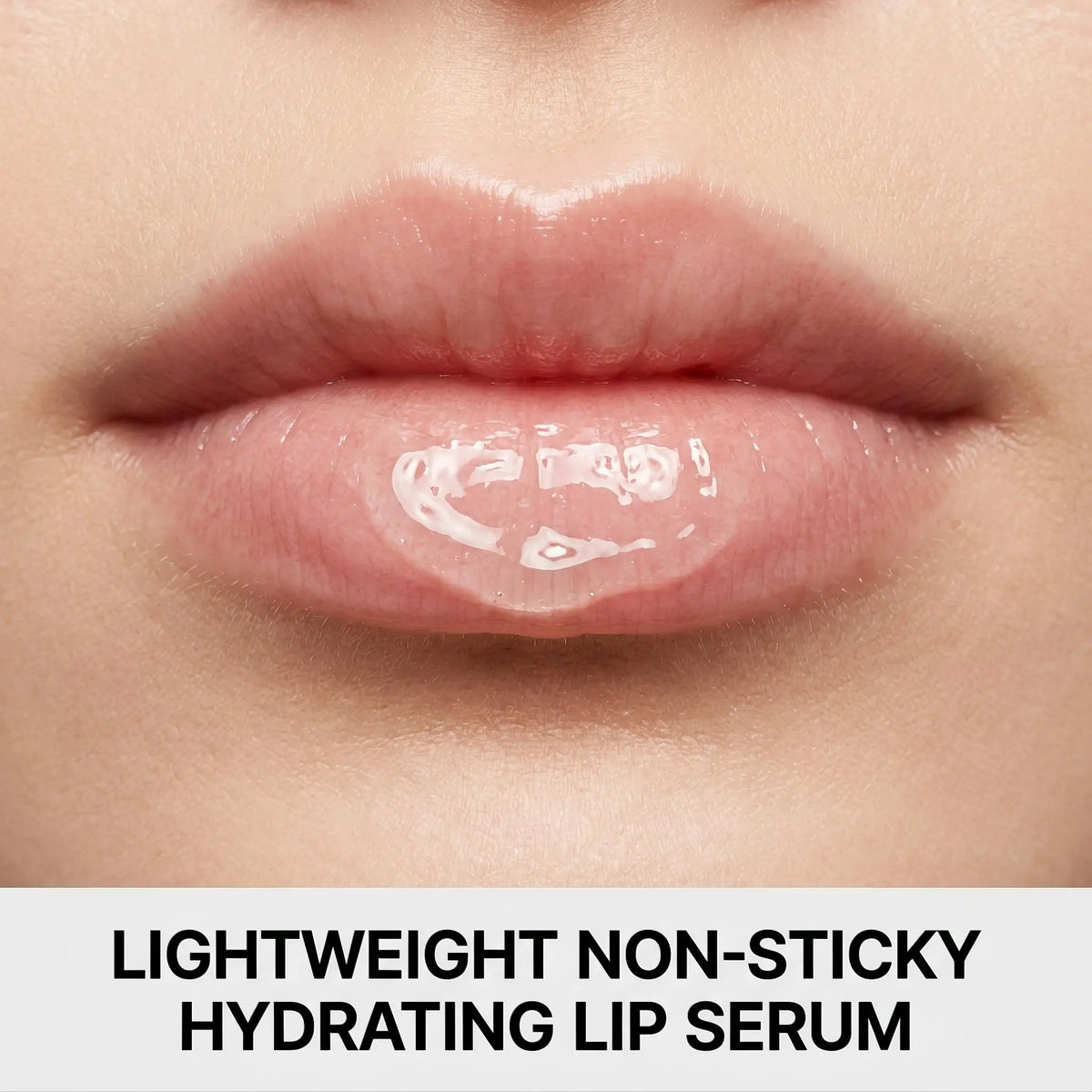 Lip Nourishing Serum Hydrating Moisturizing Plumping Firming Collagen Peptides Fade Lines Lip Plumper Volumizing Smoothing Gloss Treatment