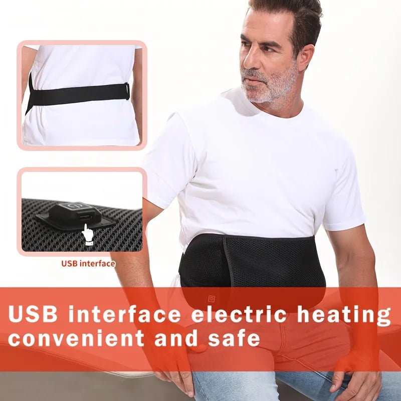 Red Blue Light+TNS/EMS Belly Fat Remover, Fat Burner for Stomach, AbsMuscle Stimulator Abdominal, Ab Belt Muscle Stimulator WithHeat for Belly Fat Loss, Stomach Cellulite Melting, Suitable for Men And Wome