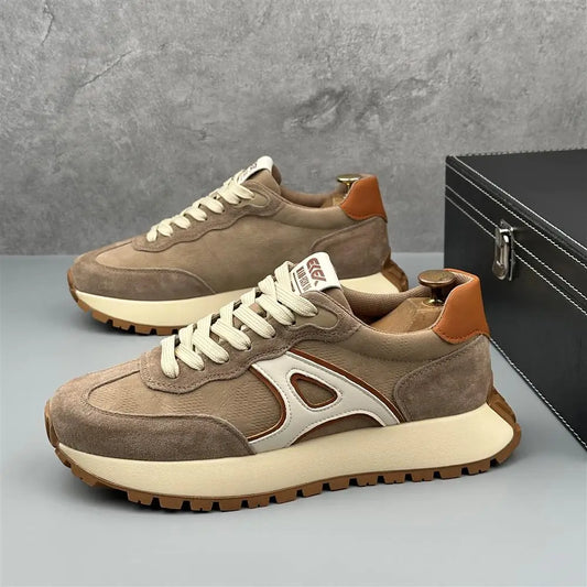 Mens Golf Shoes Lace Up Comfortable Durable Athletic Sneakers