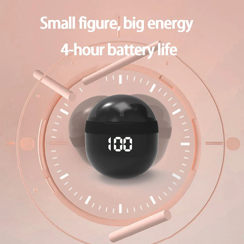 Wireless Bluetooth Sleep Earbuds With Noise Cancellation And Microphone