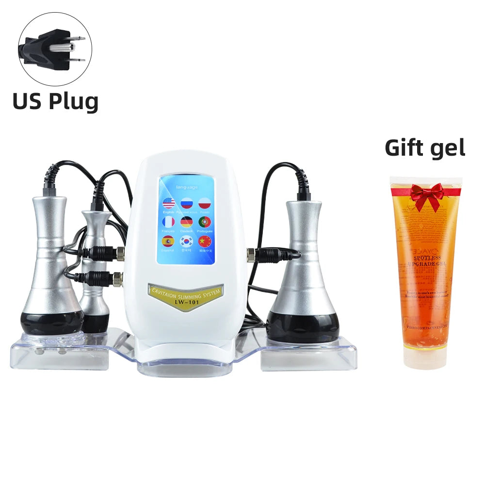 3 In 1 40K Cavitation Machine for Body Massage and Beauty Care