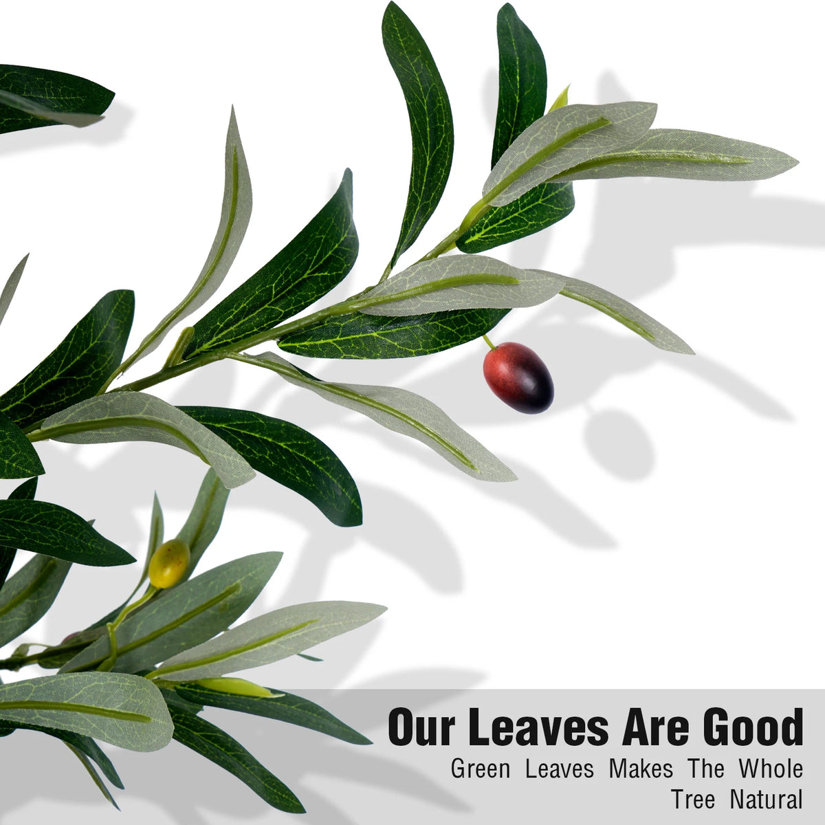 Artificial Olive Tree 5 to 7 Feet Tall with Pot for Home Office Decor