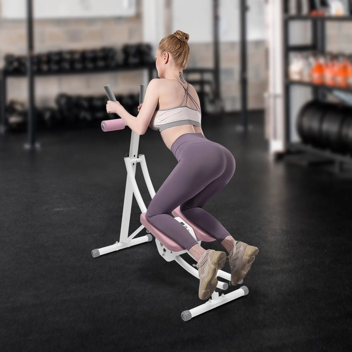 Adjustable Foldable Ab Workout Machine for Home Gym 330 Lb Capacity