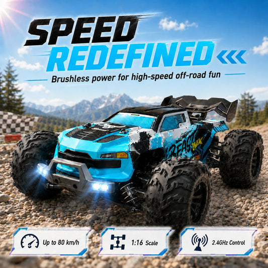 ZNLYRION 1 to 16 Scale RC Buggy 4WD Off Road Racing Truck SG116MAX PRO