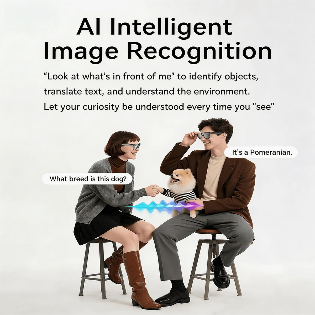 4K Camera Glasses with AI Translation 8MP Camera and Open Ear Audio