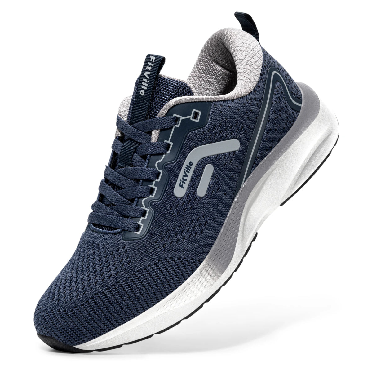 Mens Wide Running Sneakers for Swollen Feet Breathable Lightweight Shoes