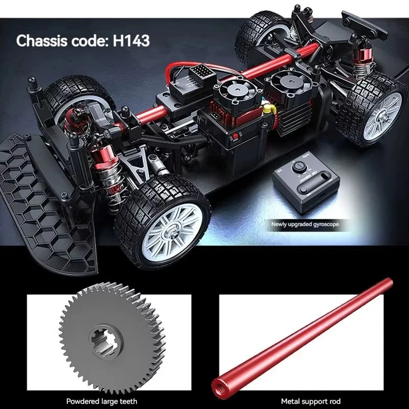 MJX Hyper Go 14304 RC Drift Car With Gyroscope High Speed Volkswagen Toy