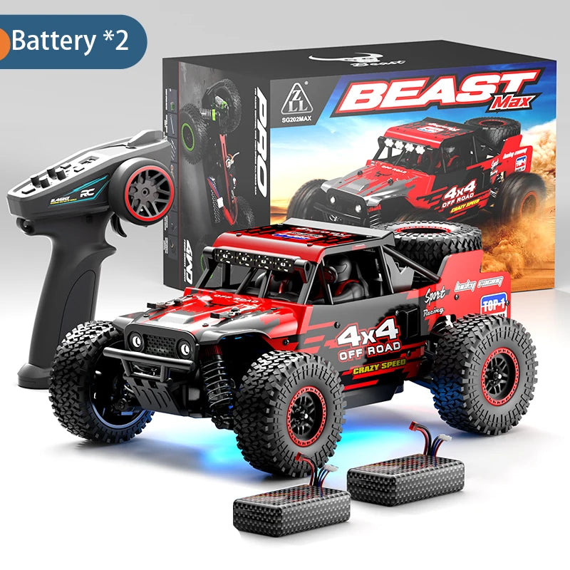 ZNLYRION SG202MAX 1 To 16 Scale Brushless 4WD RC Monster Truck 55KMH
