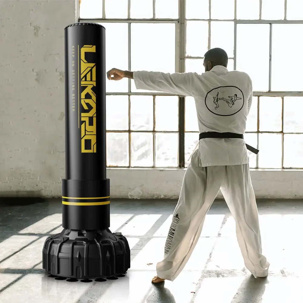 Standing Boxing Tower Punching Bag for Muay Thai and Sanda Training