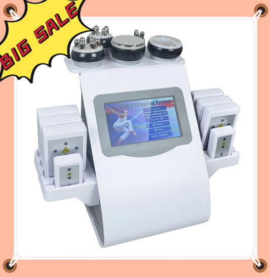 6 In 1 40K Cavitation Machine for Body Massage and Relaxation