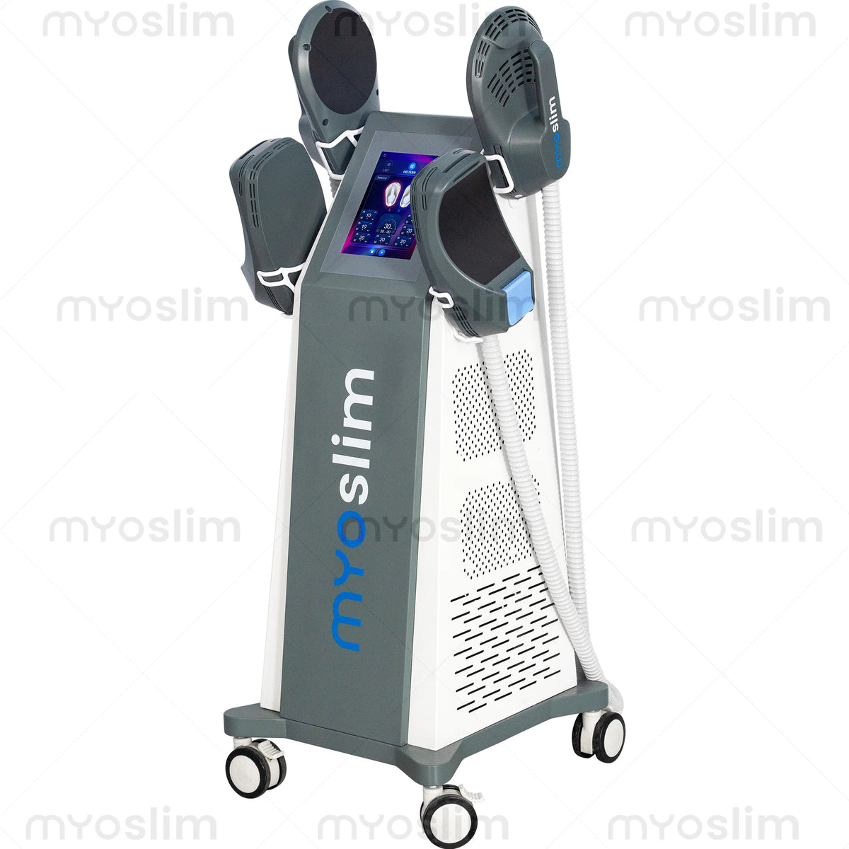 Professional Muscle Stimulation EMS Neo Machine 4 Handles MYOslim Electromagnetic Body Sculpting Beauty Equipment for Fitness