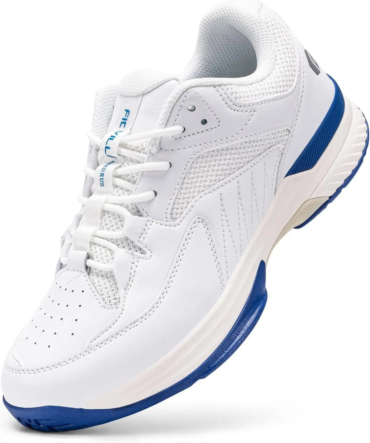 FitVille Mens Wide Pickleball Tennis Shoes With Arch Support Lightweight