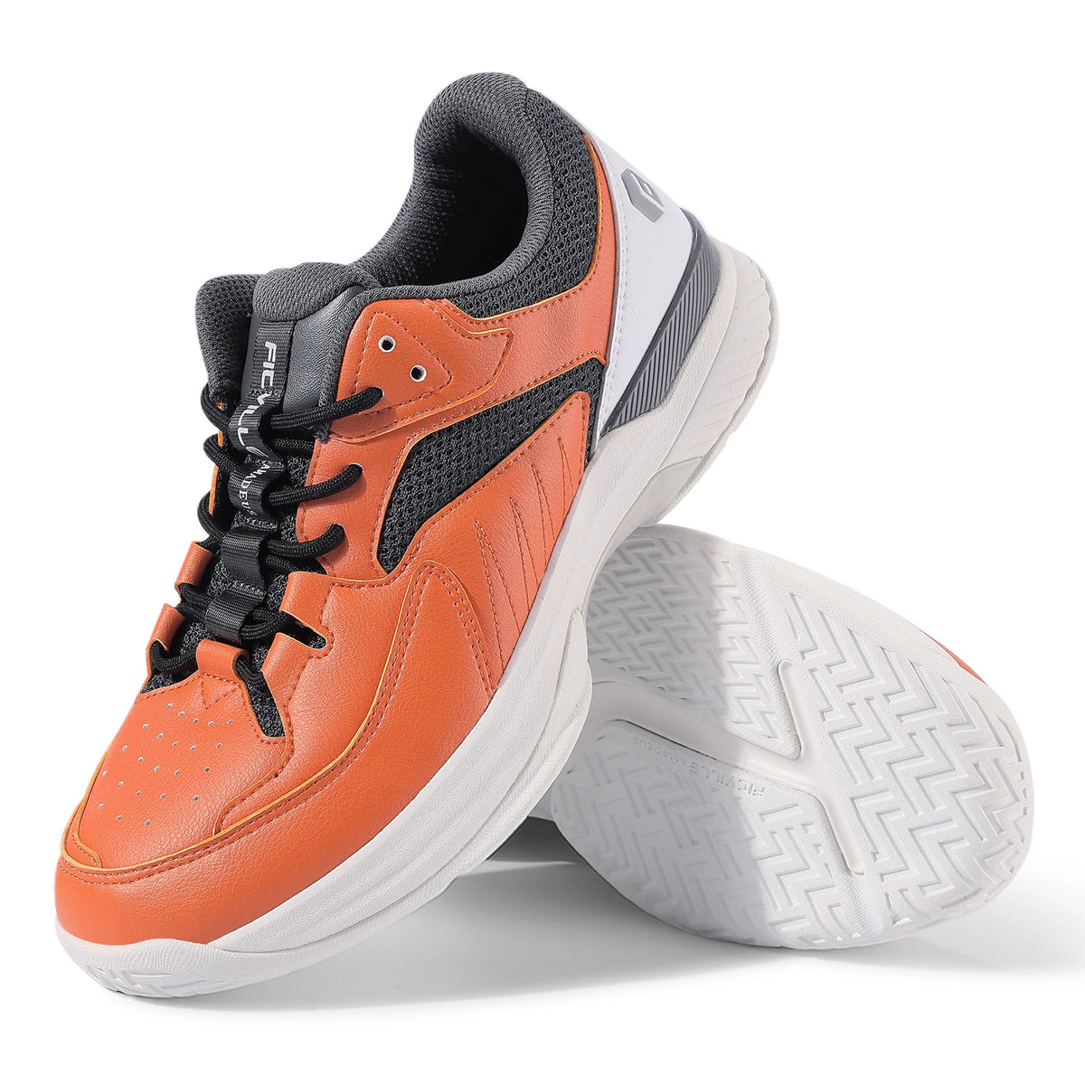 FitVille Mens Wide Pickleball Tennis Shoes With Arch Support Lightweight