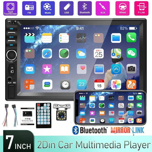 7 Inch 2 Din Car Stereo MP5 Player With Bluetooth USB Mirror Link