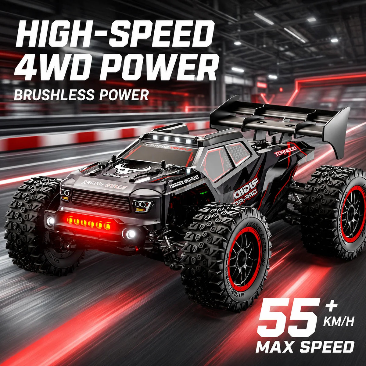 ZNLYRION SG316MAX PRO High Speed Brushless RC Truck with Metal Gears