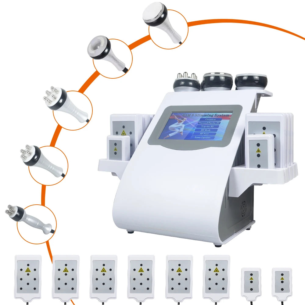 6 In 1 40K Cavitation Machine for Body Massage and Relaxation