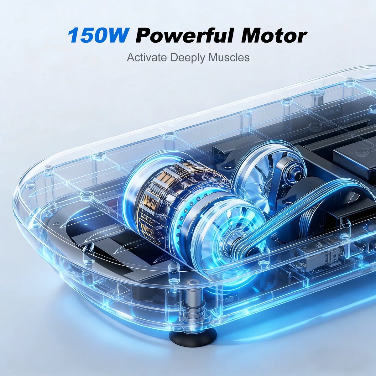 Vibration Fitness Plate with 20 Speeds 330 Pound Capacity and LED Display