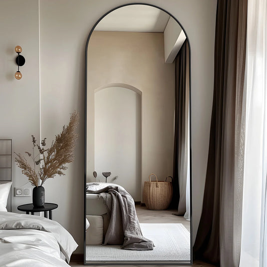 Full Length Floor Mirror 58 Inch Oversized Body Mirror With Stand